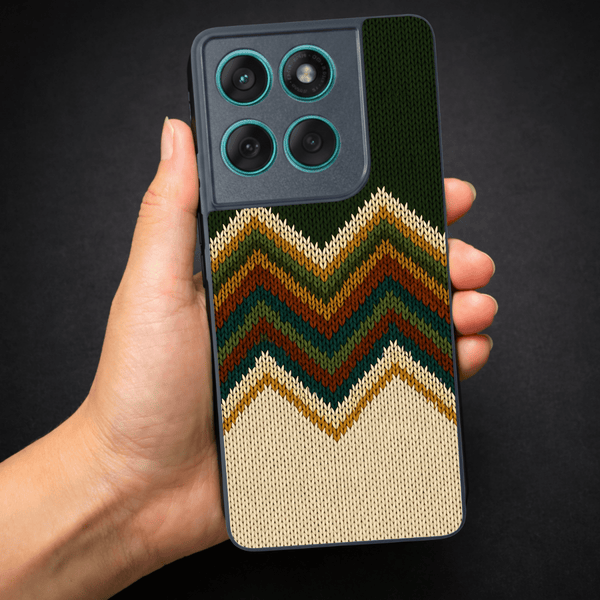 Knitted MB Case for Motorola Edge 60 Pro - The Hatke