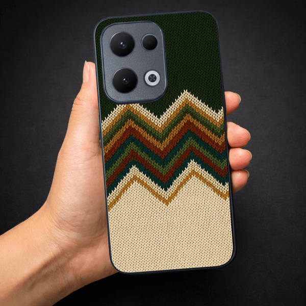 Knitted MB Case for Oppo Reno 13 - The Hatke