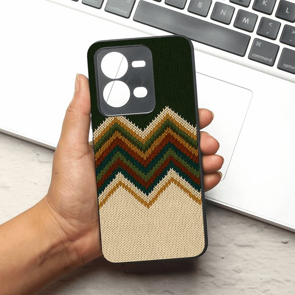 Knitted MB Case for Vivo V25 - The Hatke
