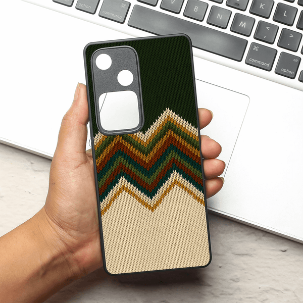 Knitted MB Case for Vivo V30 - The Hatke