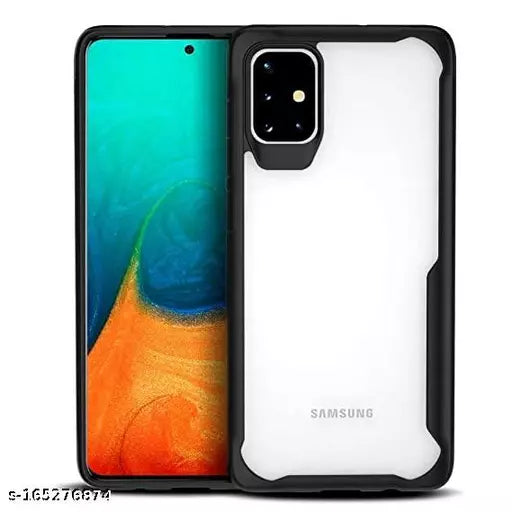 Shockproof protective transparent Silicone Case for Samsung A51