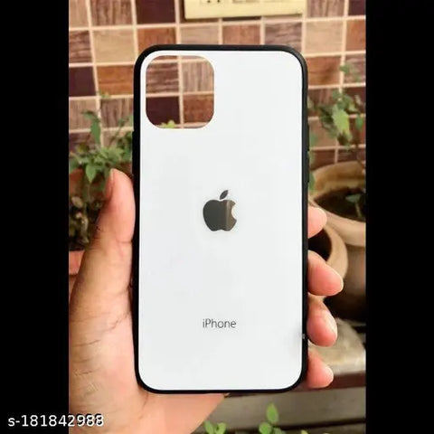 White mirror Silicone case for Apple iphone 12