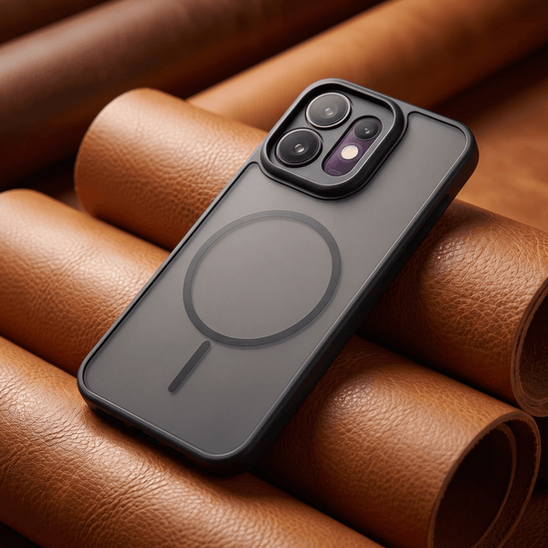 KYRON Black Matte Camera Protection Case for Oppo Reno 16 - The Hatke