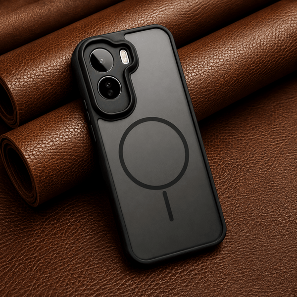 KYRON Black Matte Camera Protection Case for Vivo T5 Pro - The Hatke