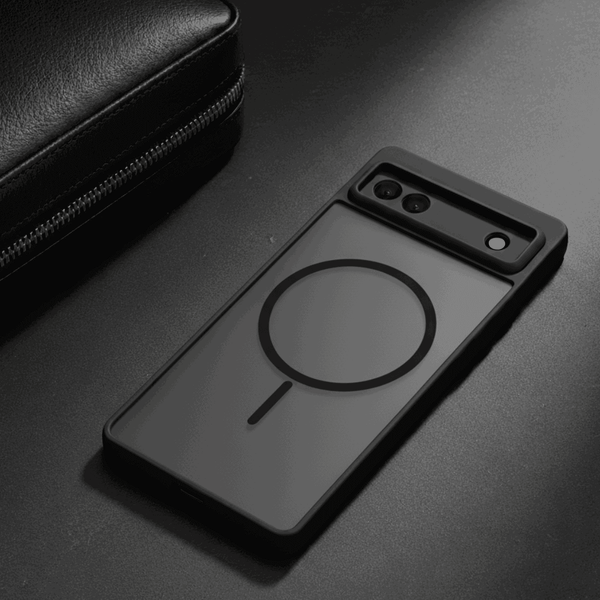 KYRON Black Matte Case for Google Pixel 6a - The Hatke