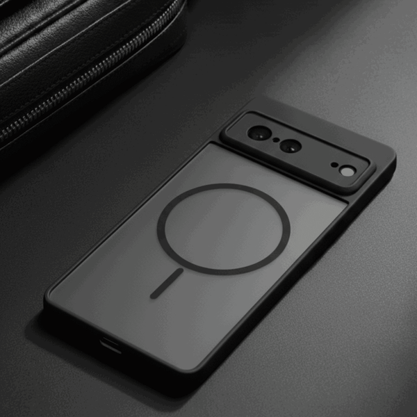 KYRON Black Matte Case for Google Pixel 7 - The Hatke