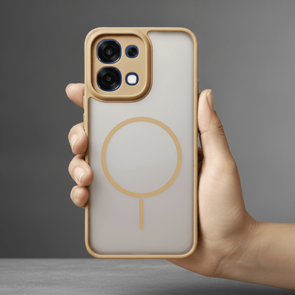 KYRON Brown Camera Protection Matte Case for Oppo F31 - The Hatke