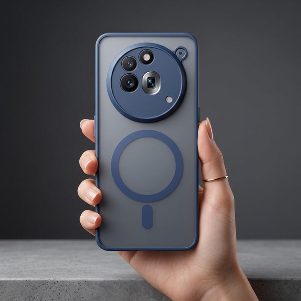 KYRON Dark blue Camera Protection Matte Case for Nothing Phone 3A Pro - The Hatke