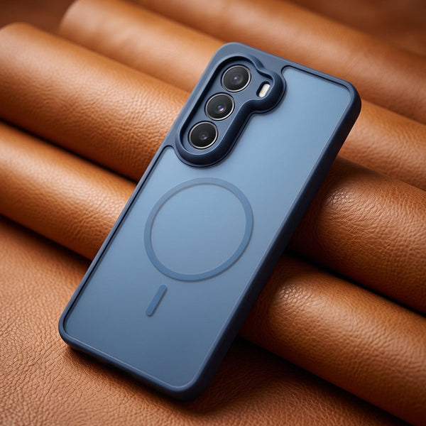 KYRON Dark blue Camera Protection Matte Case for Oneplus Nord Ce 6 Lite - The Hatke