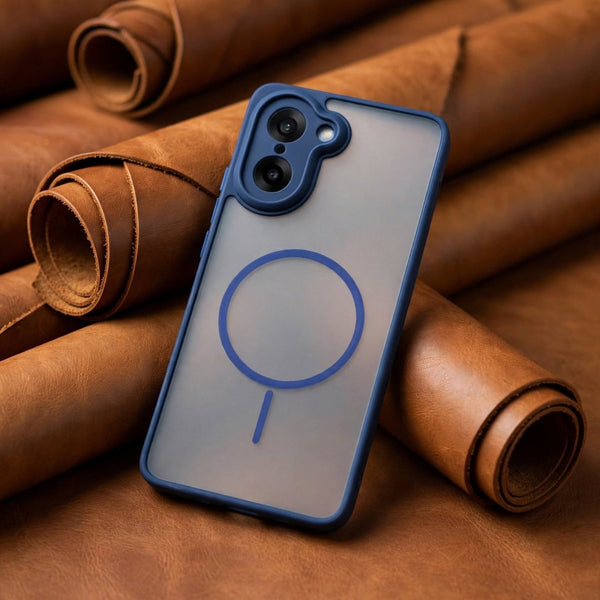KYRON Dark Blue Matte Case for Oneplus Nord Ce 5 - The Hatke