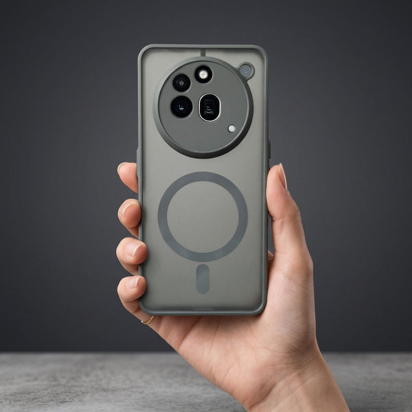 KYRON Grey Camera Protection Matte Case for Nothing Phone 3A Pro - The Hatke
