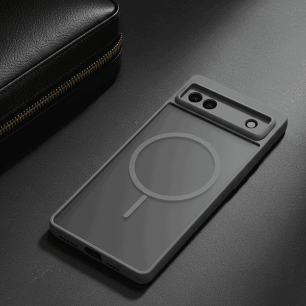 KYRON Grey Matte Case for Google Pixel 6a - The Hatke