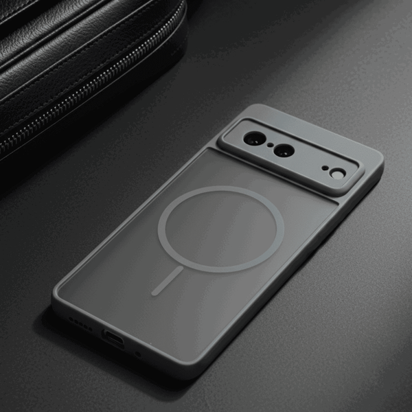 KYRON Grey Matte Case for Google Pixel 7 - The Hatke