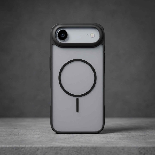 KYRON Matte Black Case for Apple Iphone Air - The Hatke
