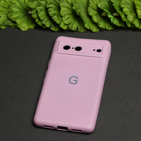 Lavender Camera Original Silicone case for Google Pixel 7 - The Hatke