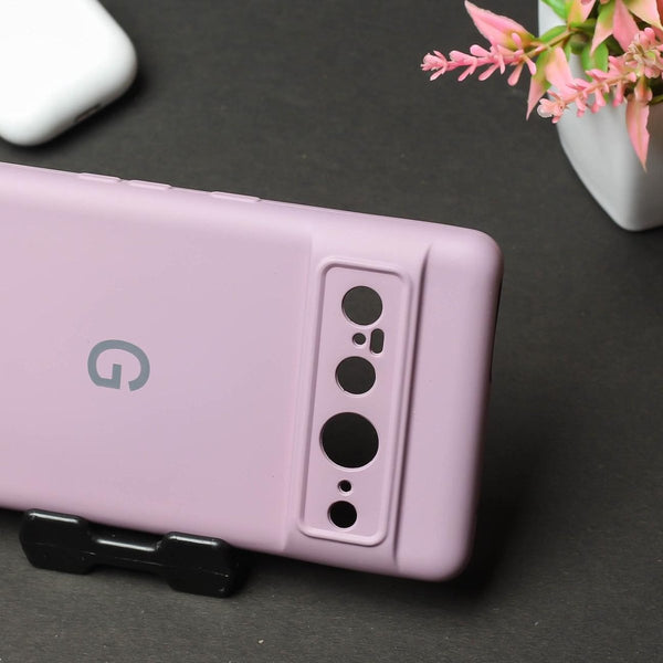 Lavender Camera Original Silicone case for Google Pixel 7 Pro - The Hatke