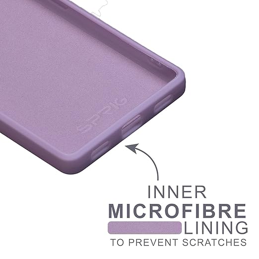 Lavender Camera Original Silicone case for Oneplus 7T - The Hatke