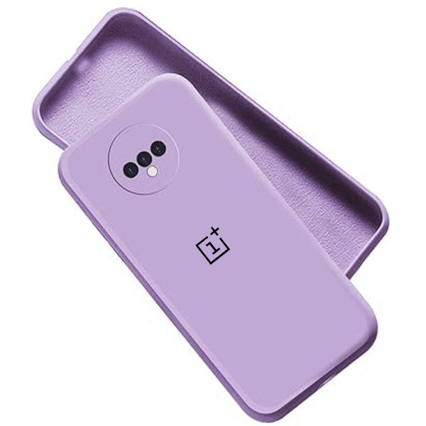 Lavender Camera Original Silicone case for Oneplus 7T - The Hatke