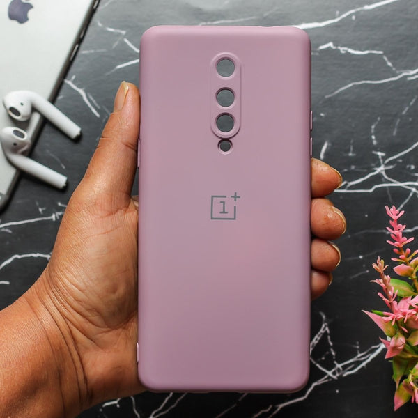 Lavender Camera Original Silicone case for Oneplus 8 - The Hatke