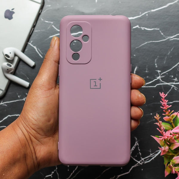 Lavender Camera Original Silicone case for Oneplus 9 - The Hatke