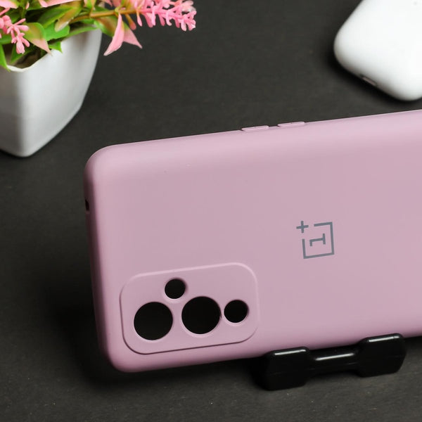 Lavender Camera Original Silicone case for Oneplus 9 - The Hatke