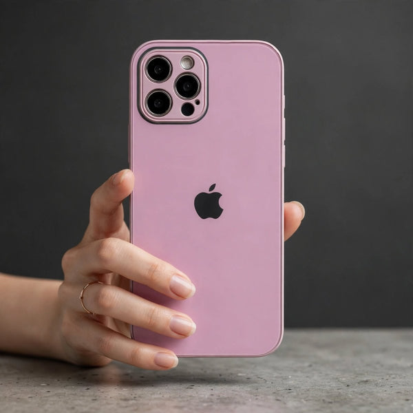 Lavender Camera Safe mirror case for Apple Iphone 12 Pro - The Hatke