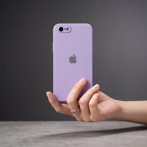 Lavender camera Safe mirror case for Apple Iphone 6/6s - The Hatke