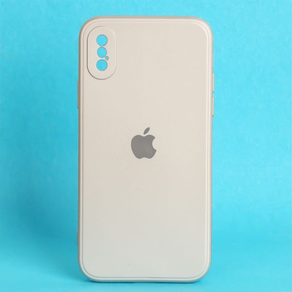 Lavender Metallic Finish Silicone Case for Apple Iphone X/XS - The Hatke