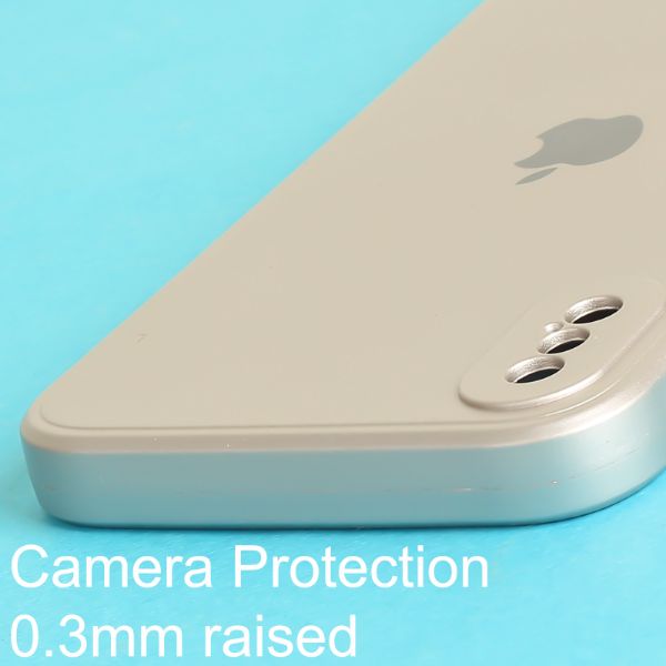 Lavender Metallic Finish Silicone Case for Apple Iphone X/XS - The Hatke
