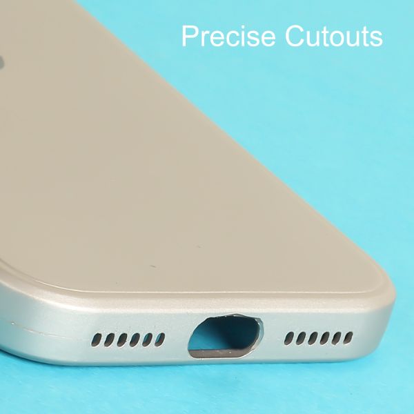 Lavender Metallic Finish Silicone Case for Apple Iphone X/XS - The Hatke