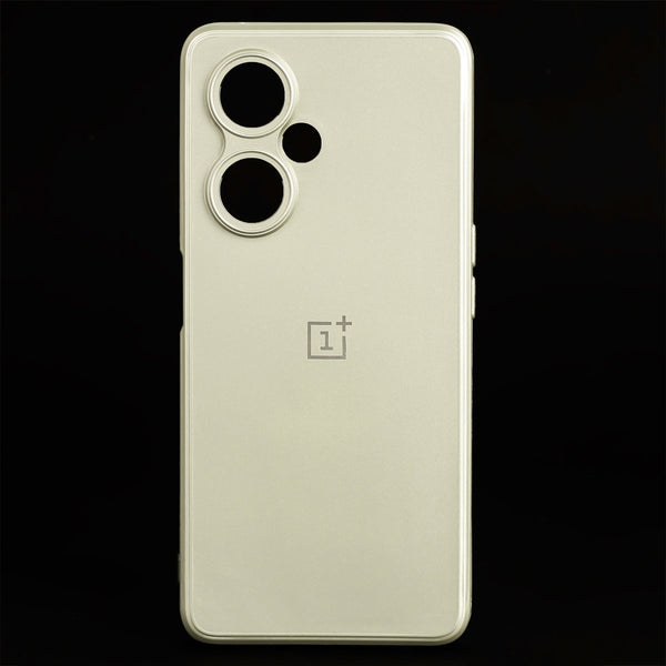Lavender Metallic Finish Silicone Case for Oneplus Nord CE 3 Lite - The Hatke