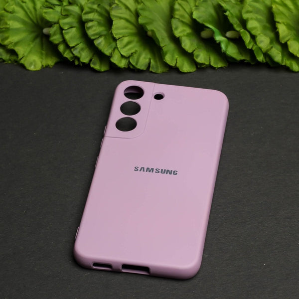 Lavender Original Camera Silicone case for Samsung S21 FE - The Hatke