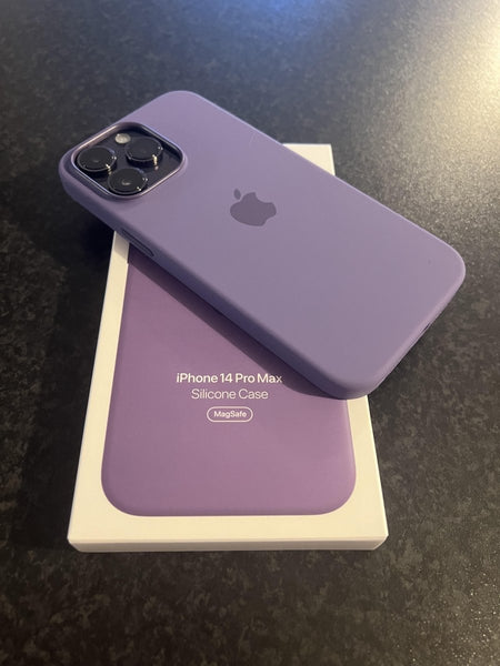 Lavender Original Silicone case for Apple iphone 13 Pro Max - The Hatke