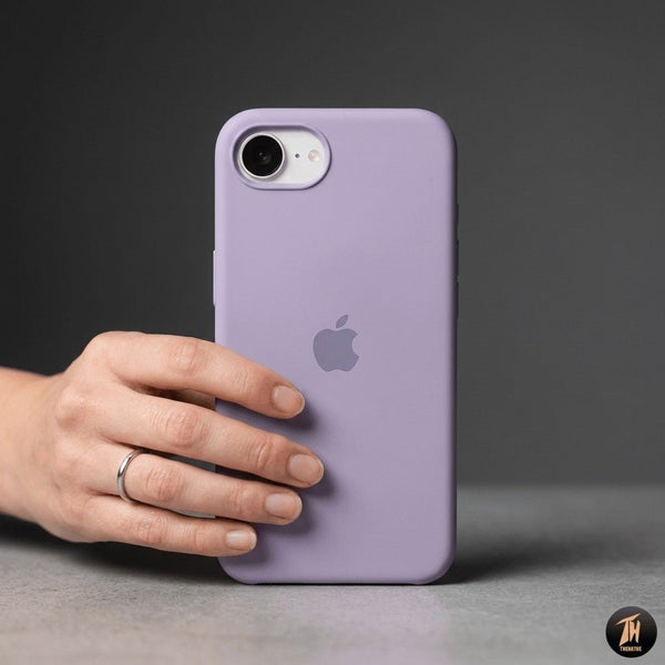 Lavender Original Silicone case for Apple iphone 16e - The Hatke