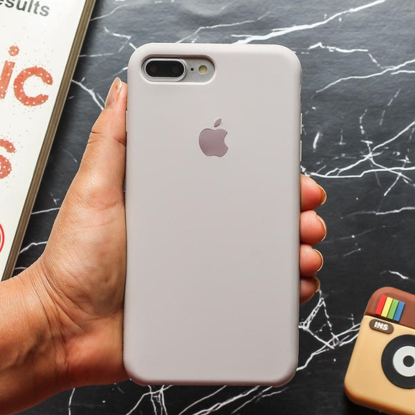 Lavender Original Silicone case for Apple iphone 7 Plus - The Hatke