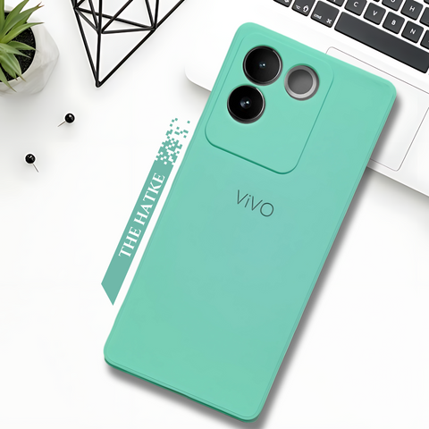 Light Blue Candy silicone Case for Vivo T2 Pro