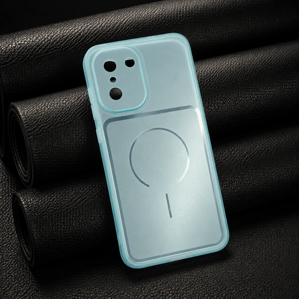 Light Blue Amber Silicone Case for Oneplus 15r - The Hatke