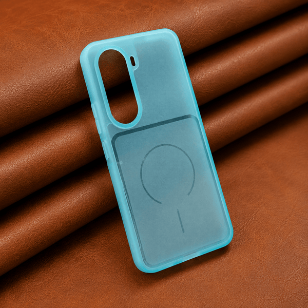 Light Blue Amber Silicone Case for Oneplus Nord Ce 6 Lite - The Hatke
