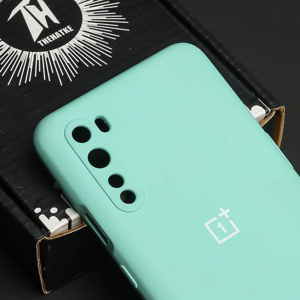 Light Blue Camera Original Silicone case for Oneplus Nord - The Hatke
