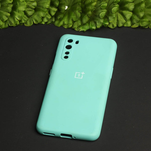 Light Blue Camera Original Silicone case for Oneplus Nord - The Hatke