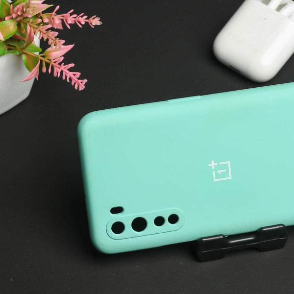 Light Blue Camera Original Silicone case for Oneplus Nord - The Hatke