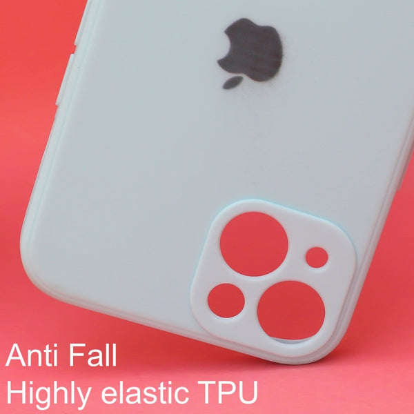 Light Blue Candy Silicone Case for Apple iphone 14 - The Hatke