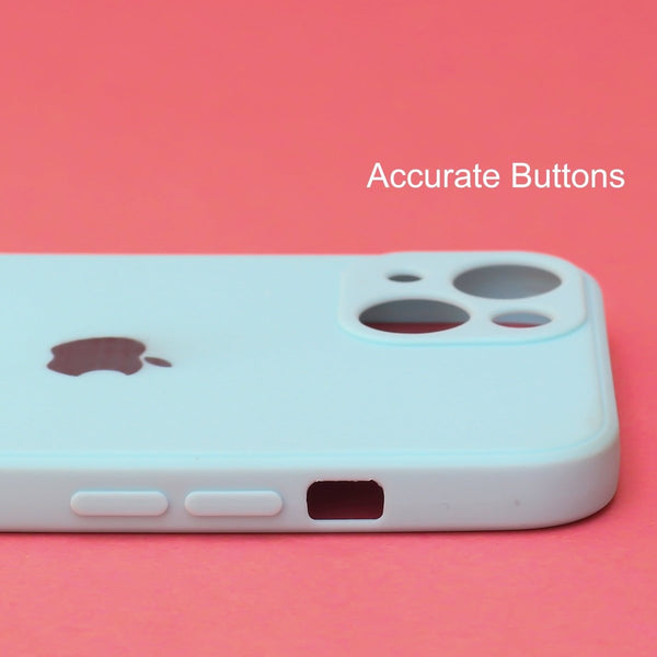 Light Blue Candy Silicone Case for Apple iphone 15 - The Hatke