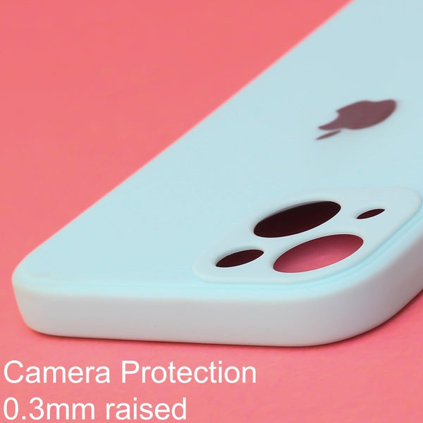 Light Blue Candy Silicone Case for Apple iphone 15 - The Hatke