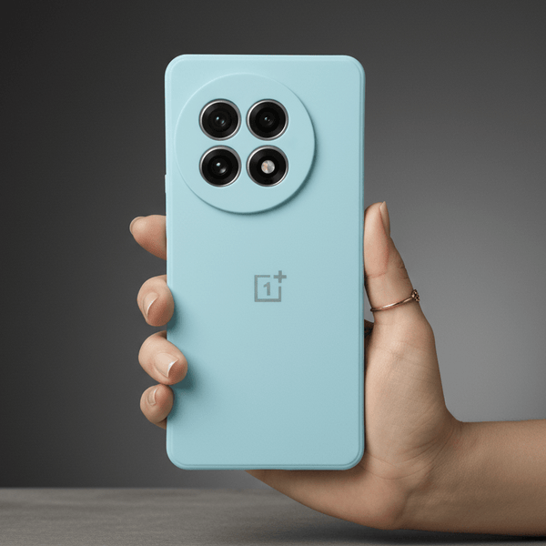 Light Blue Candy Silicone Case for Oneplus 13R - The Hatke