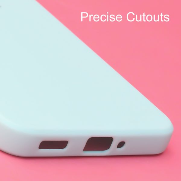 Light Blue Candy Silicone Case for Oppo Reno 8 - The Hatke