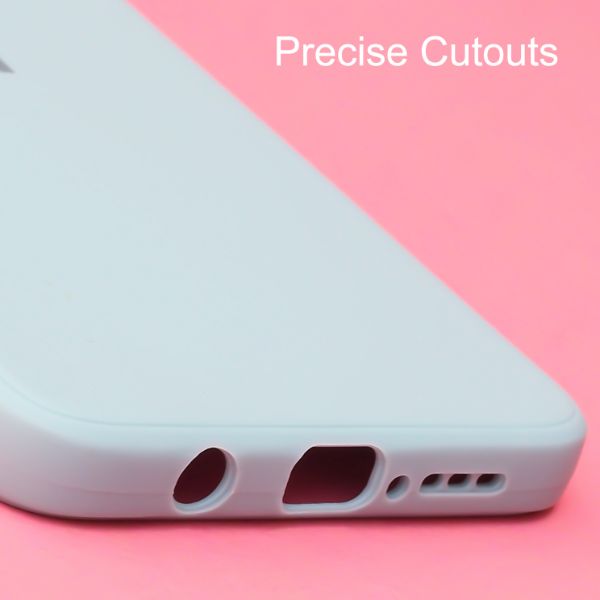 Light Blue Candy Silicone Case for Poco X2 - The Hatke
