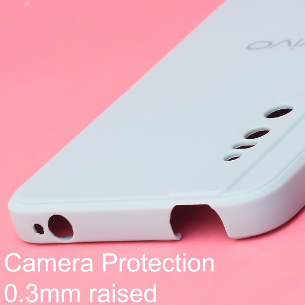 Light Blue Candy Silicone Case for Vivo V15 pro - The Hatke