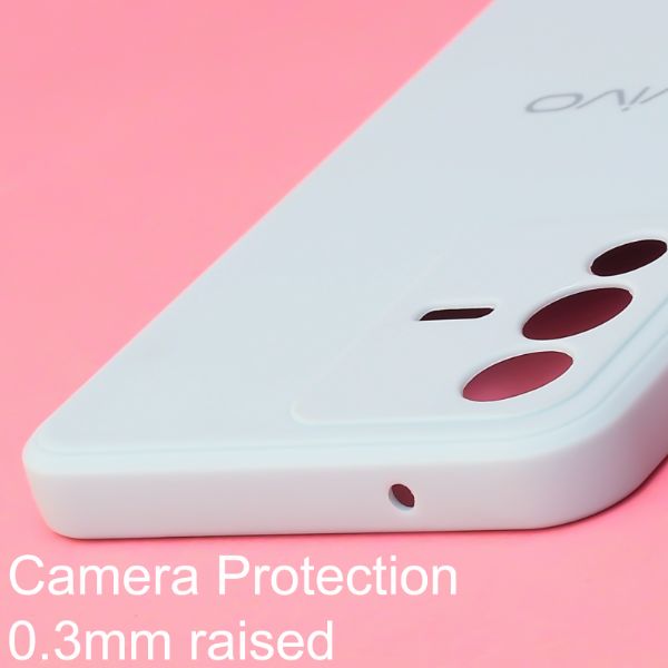 Light Blue Candy Silicone Case for Vivo V23 - The Hatke