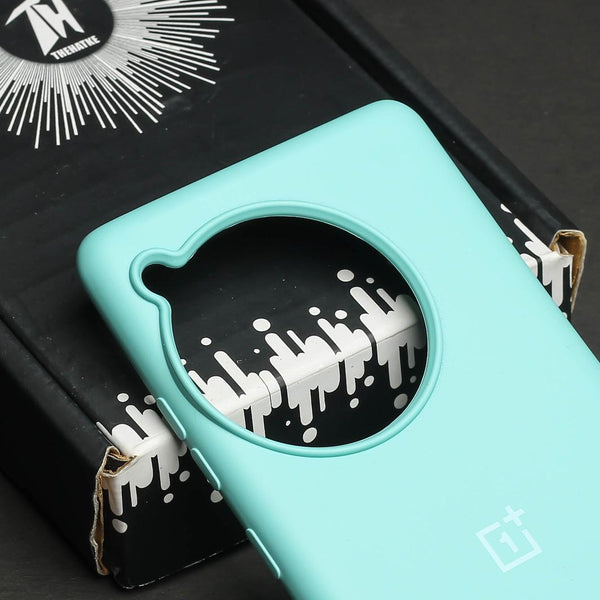 Light Blue Original Silicone case for Oneplus 12 - The Hatke
